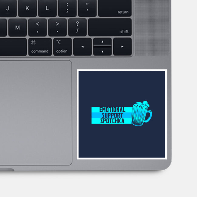 Emotional Support Spotchka-None-Glossy-Sticker-tobefonseca