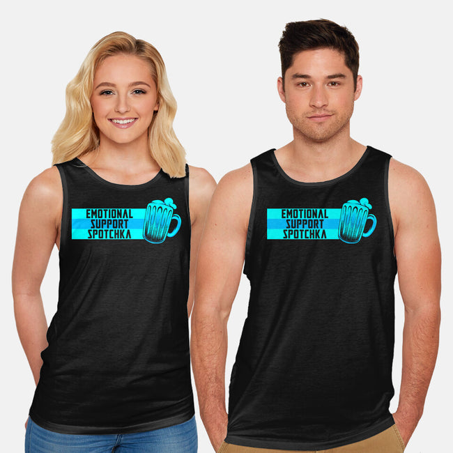 Emotional Support Spotchka-Unisex-Basic-Tank-tobefonseca