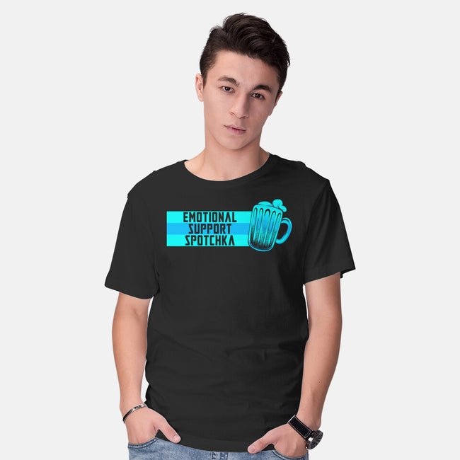 Emotional Support Spotchka-Mens-Basic-Tee-tobefonseca