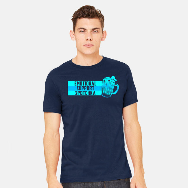 Emotional Support Spotchka-Mens-Heavyweight-Tee-tobefonseca