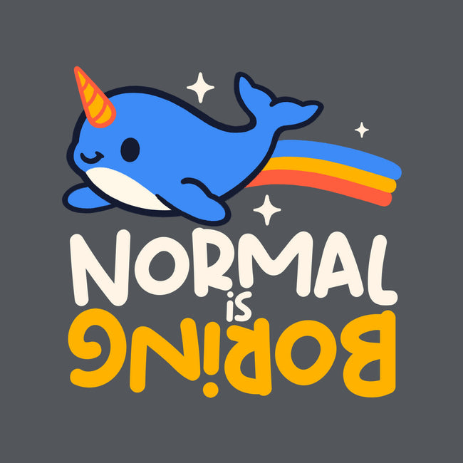 Normal Is Boring Narwhal-Mens-Basic-Tee-NemiMakeit