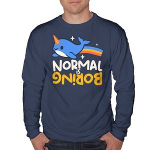 Normal Is Boring Narwhal
