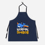 Normal Is Boring Narwhal-Unisex-Kitchen-Apron-NemiMakeit