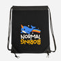 Normal Is Boring Narwhal-None-Drawstring-Bag-NemiMakeit