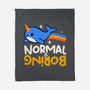 Normal Is Boring Narwhal-None-Fleece-Blanket-NemiMakeit