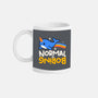 Normal Is Boring Narwhal-None-Mug-Drinkware-NemiMakeit