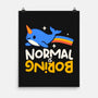 Normal Is Boring Narwhal-None-Matte-Poster-NemiMakeit