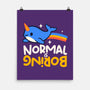 Normal Is Boring Narwhal-None-Matte-Poster-NemiMakeit