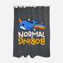 Normal Is Boring Narwhal-None-Polyester-Shower Curtain-NemiMakeit