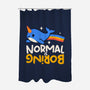 Normal Is Boring Narwhal-None-Polyester-Shower Curtain-NemiMakeit