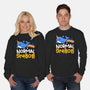 Normal Is Boring Narwhal-Unisex-Crew Neck-Sweatshirt-NemiMakeit