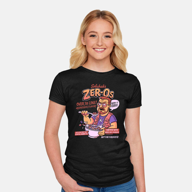 Sobchak's Zeros-Womens-Fitted-Tee-P1yu5h