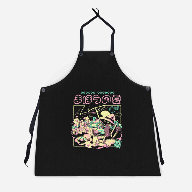 Summer Fantasy-Unisex-Kitchen-Apron-Arigatees