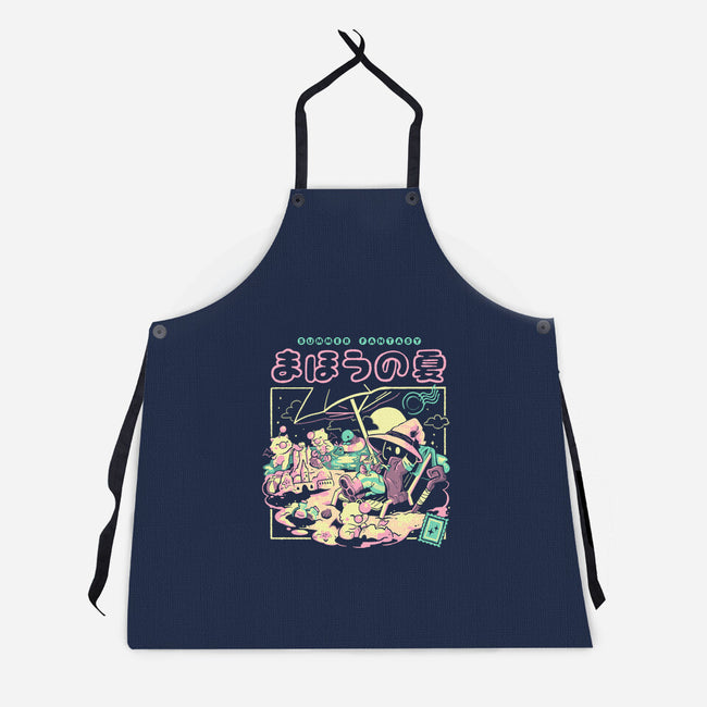 Summer Fantasy-Unisex-Kitchen-Apron-Arigatees