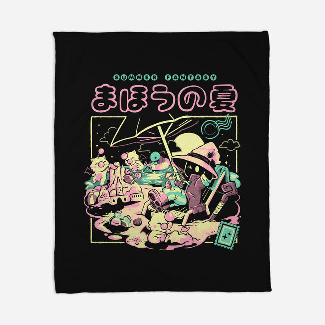Summer Fantasy-None-Fleece-Blanket-Arigatees