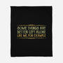 Better Left Alone-None-Fleece-Blanket-kg07
