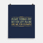 Better Left Alone-None-Matte-Poster-kg07