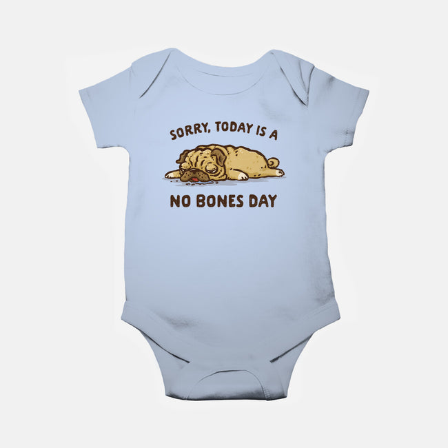 No Bones Day-Baby-Basic-Onesie-kg07