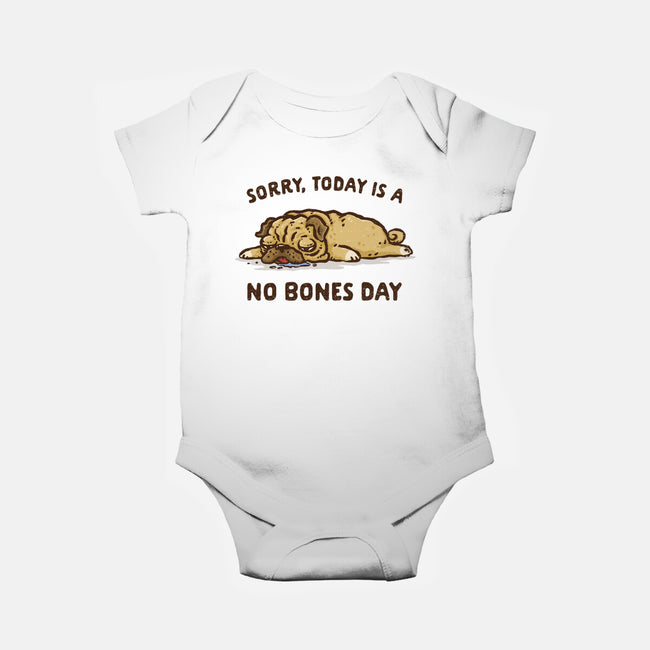 No Bones Day-Baby-Basic-Onesie-kg07