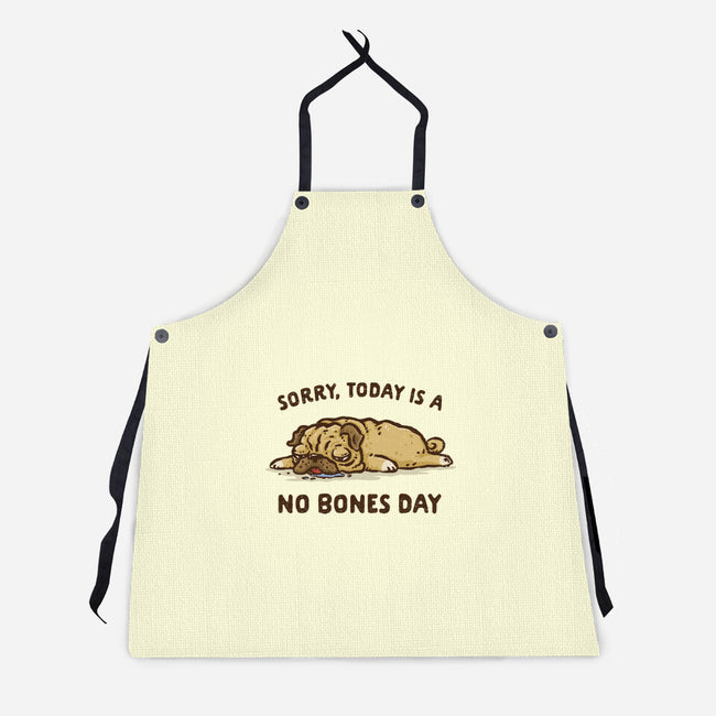 No Bones Day-Unisex-Kitchen-Apron-kg07