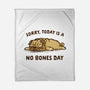 No Bones Day-None-Fleece-Blanket-kg07