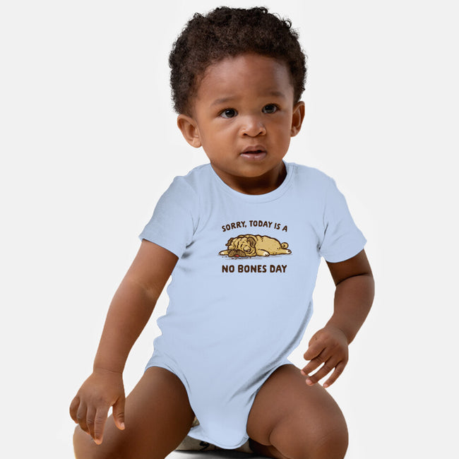 No Bones Day-Baby-Basic-Onesie-kg07