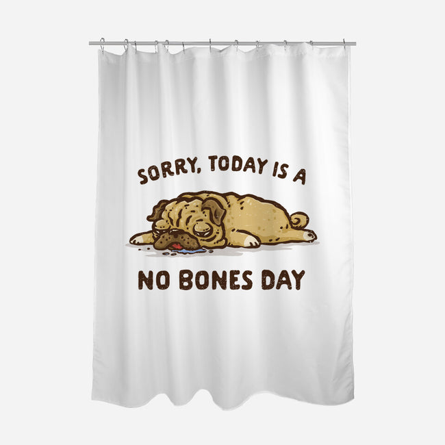 No Bones Day-None-Polyester-Shower Curtain-kg07