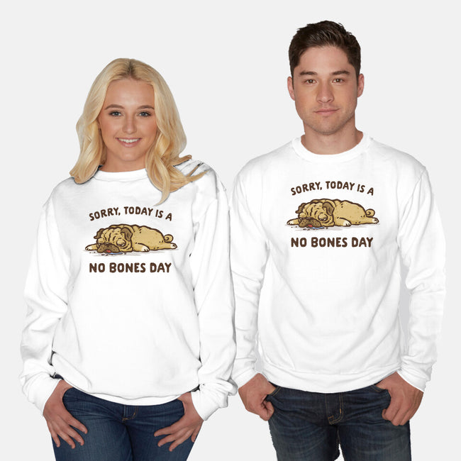 No Bones Day-Unisex-Crew Neck-Sweatshirt-kg07