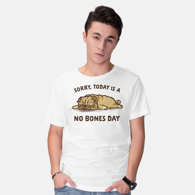 No Bones Day-Mens-Basic-Tee-kg07