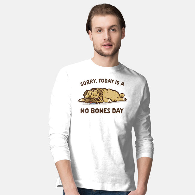 No Bones Day-Mens-Long Sleeved-Tee-kg07