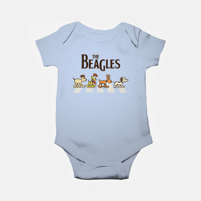 Vintage Beagles-Baby-Basic-Onesie-kg07