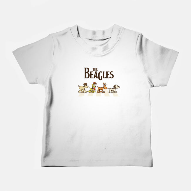 Vintage Beagles-Baby-Basic-Tee-kg07