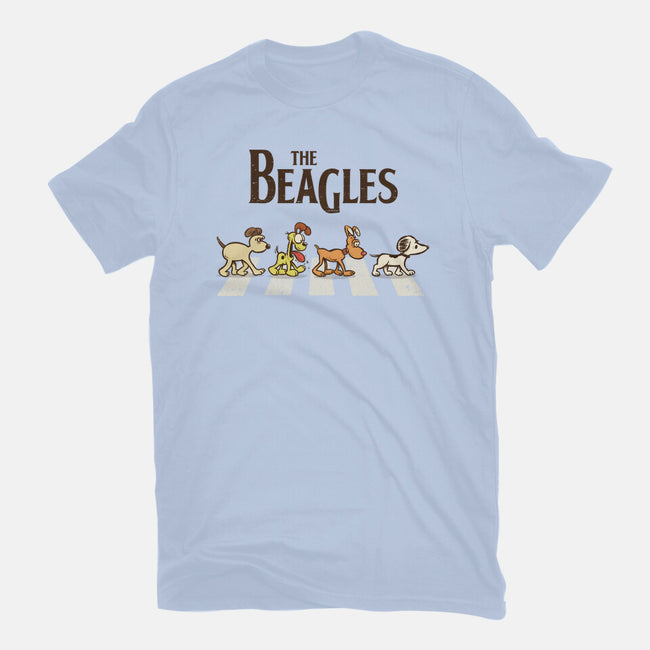 Vintage Beagles-Unisex-Basic-Tee-kg07