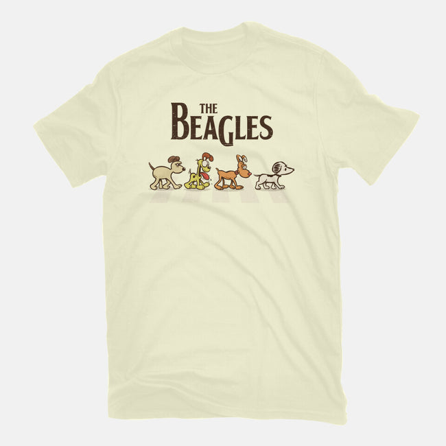 Vintage Beagles-Mens-Basic-Tee-kg07