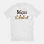 Vintage Beagles-Womens-Fitted-Tee-kg07