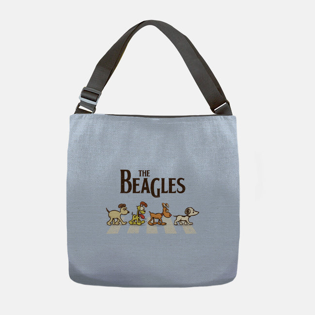 Vintage Beagles-None-Adjustable Tote-Bag-kg07
