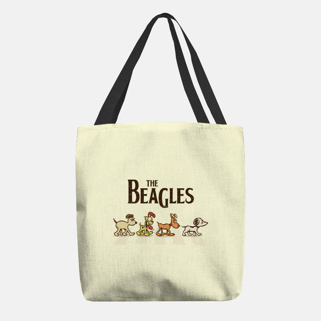 Vintage Beagles-None-Basic Tote-Bag-kg07