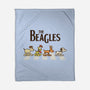 Vintage Beagles-None-Fleece-Blanket-kg07