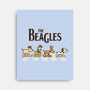 Vintage Beagles-None-Stretched-Canvas-kg07