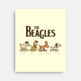 Vintage Beagles-None-Stretched-Canvas-kg07