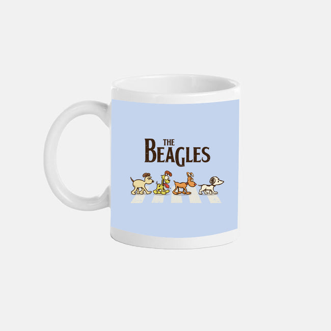 Vintage Beagles-None-Mug-Drinkware-kg07