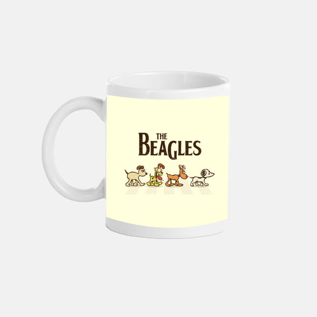 Vintage Beagles-None-Mug-Drinkware-kg07