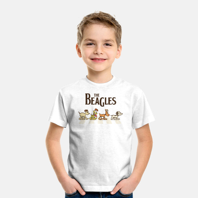 Vintage Beagles-Youth-Basic-Tee-kg07