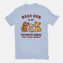 Rescued Is My Favorite Breed-Mens-Heavyweight-Tee-kg07