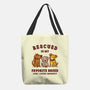 Rescued Is My Favorite Breed-None-Basic Tote-Bag-kg07