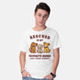 Rescued Is My Favorite Breed-Mens-Basic-Tee-kg07