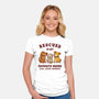 Rescued Is My Favorite Breed-Womens-Fitted-Tee-kg07