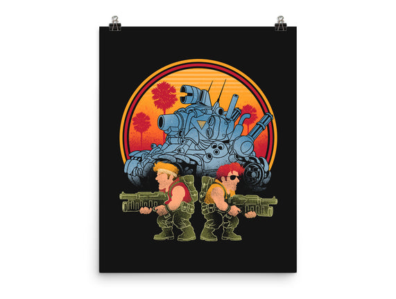 Heavy Machine Gun Sunset