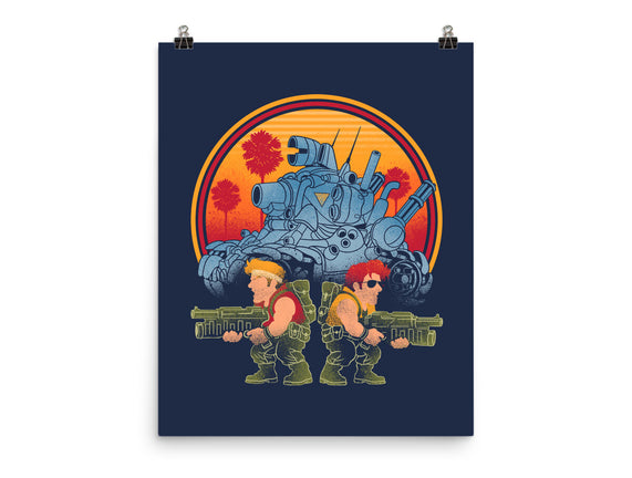 Heavy Machine Gun Sunset