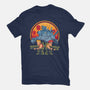 Heavy Machine Gun Sunset-Mens-Heavyweight-Tee-sachpica